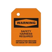 O-101-0 ORANGE SCAFFOLD TAG INSERT