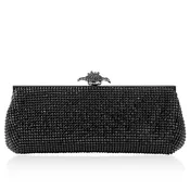 Grace All Over Crystal Flower Clutch