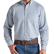 Ariat FR CAT 2 Blue Stripe Button Down