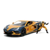 1:24TH 2020 CORVETTE W/WOLVERINE DIECAST