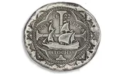 1622 Atocha Silver Cob Round - Daniel Carr