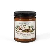 Coconut Cream & Cardamom Soy Candle 9 oz