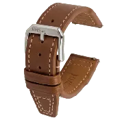 HMS Barenia Calfskin Leather Pilot Watch Strap – HAAS, France