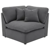 Alpine Charcoal Corner Chair