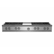 BlueStar Gas RNB Rangetop with 12″ Griddle