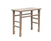 Antique Chinese Elm Hall Table, 38x19x33.5H