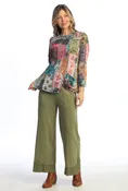 Amazonia Crinkle Top