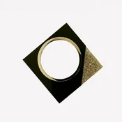 Carrée Bracelet in 14k Gold-Plated Brass