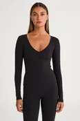 ALLFENIX CloudCore™ Lite Ruched V-neck Long Sleeve