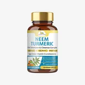 Neem Capsules with Turmeric Curcumin, Amla & Holy Basil