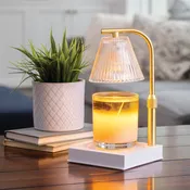 Gold Candle Warmer Lamp — Nectar Republic