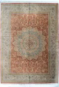 10'2"x13'8" Silk Qum