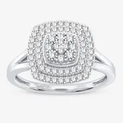 0.28 ct Diamond Fashion Ring in 10K White Gold