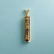 Ali'i 6mm Old English Design Pendant in 14K Yellow Gold