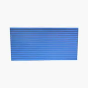 4x8ft Horizontal Blue MDF Slatwall Panel – Wall Display Panels