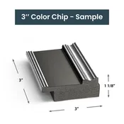 Antique Silver & Black Deco Sample