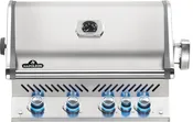Napoleon - Built-in Prestige PRO™ 500 Natural Gas Grill Head with Infrared Rear Burner, Stainless Steel