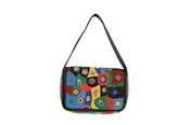 Beaded Multi Color Patterned Handbag