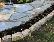Dove Gray Stone Edging