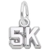 5K Race Accent Charm