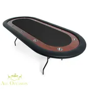 10 Player Poker Table Rental – Casino Game Table for Events