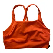 Athletic Bra By Free People In Orange, Size:M