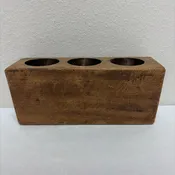 3 Hole Wooden Sugar Mold