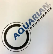 Aquarian Super Kick Clear Double-Ply drumhead 20”
