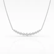 1.00 cttw  Smile Pendant