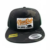 "Big Sky" Unisex Flat Bill Adjustable Trucker Hat