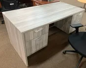 IOF 60x30 Double Pedestal Desk