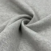 12.5oz 3-End Cotton/Poly Sweatshirt Fleece - Ash Grey