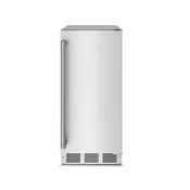 15 Inch Freestanding/Built-In Gourmet Ice Maker with Water Filter and Reversible Door