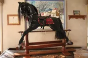 Victorian Carousel Rocking Horse (Large Glider) — Greenfield Woodworks