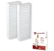 Carbon dust filters2/pk