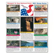 2001 Passport Stamp Set
