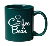 11 oz. Green C Handle Mug
