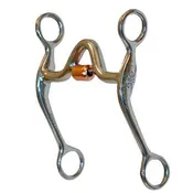 4 3/4″ Copper Cricket Roller Quarter Horse Bit