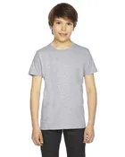 American Apparel 2201W Youth Fine Jersey Short-Sleeve T-Shirt