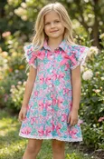 Bows n’ Lace Floral Dress