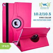 360 Rotating Case for iPad 10.2/10.5 Pink