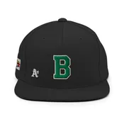 A1 Letterman B Cactus BEST Snapback Hat