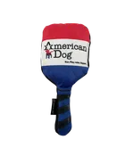 American Dog Pickle Ball Paddle Dog Toy