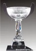10 1/2″ x 15″ Genuine Glass Awards Cup With Base
