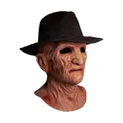 A Nightmare on Elm Street 2: Freddy’s Revenge Deluxe Freddy Krueger Mask with Fedora Hat