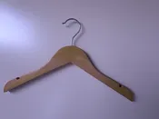 11.8” Wooden Pet Clothing and Accessories Hanger