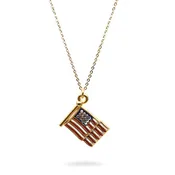 American Flag Pendant