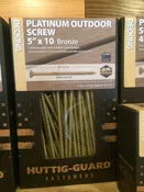 #10 x 5″ Star Drive Bronze Ceramic Screws 5#