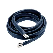 Belts - Skinny Wrap Belt Vegan Leather (Navy) by Crystalyn Kae