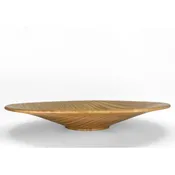 Alan Stirt Shallow Curly Maple Bowl
